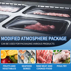 Tabletop Plastic Tray <strong>Sealing</strong> <strong>Machine</strong> Packaging Pneumatic <strong>Sealing</strong> <strong>Machine</strong> for Home Hotel Restaurant - Product Image 2