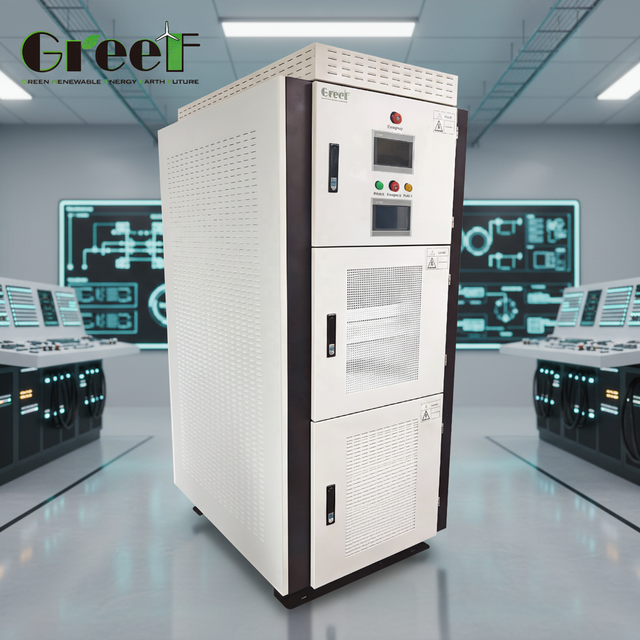 GREEF ENERGY Hybrid Converter with AC/DC Dual Backup for Auxiliary Power and Control Technology for Unbalanced Loads