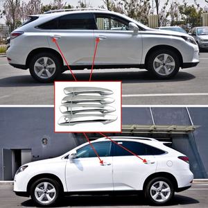 レクサス RX350 / IS250 車のドアハンドルキャップ用スマートキーホール付きクロームドアハンドルカバー - Product Image 4