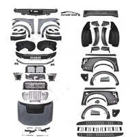 Kit de carrosserie ancien à nouveau pour Ford Ranger T6 T7 T8 mise à niveau vers le kit de carrosserie F150 Raptor pare-chocs de voiture F150