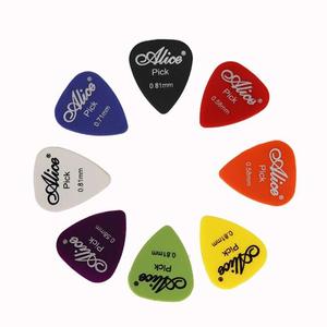ALICE-caja de púas para guitarra, Mini púas triangulares de colores, abs, esmerilado/suave, el más barato - Product Image 5