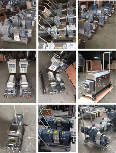 Gran oferta, líquidos sanitarios de acero inoxidable de alta viscosidad, bomba de engranajes de lóbulo giratorio de grado alimenticio para cosméticos, crema de miel - Product Image 6