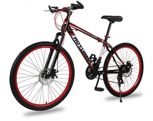 <span class=keywords><strong>Vélo</strong></span> de montagne 29 pouces en acier et alliage d'aluminium, 27 vitesses, bleu, en promotion - Product Image 6
