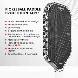 AMA <span class=keywords><strong>SPORT</strong></span> Fabricant professionnel Autocollant en gros Logo personnalisé de haute qualité Ruban de protection des bords de pagaie de pickleball - Product Image 4
