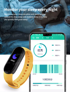 Pulsera de Fitness M7 <span class=keywords><strong>Fitpro</strong></span> 0.96, Monitor de Ritmo Cardíaco, Reloj Inteligente, Pulsera Inteligente M7, Reloj Inteligente para <span class=keywords><strong>Mi</strong></span> <span class=keywords><strong>Band</strong></span> <span class=keywords><strong>5</strong></span> 6 - Product Image 3