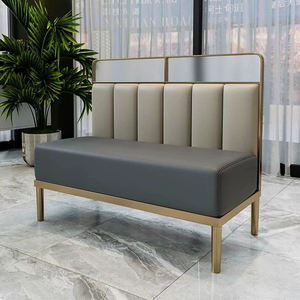 Venta caliente modelo Hotel comedor café sillas y mesas de mármol restaurante cabina asientos muebles - Product Image 5