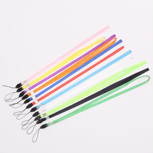 1cm Satin Mobile <b>Phone</b> Lanyard Airplane ID Card Name Tag Custom Logo Printed Thin Plastic Rope Quality Brand Name Accessory - Product Image 5