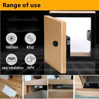 Mini serrure de casier RFID bricolage serrure de tiroir cachée armoire numérique NFC