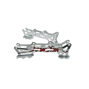 Chasis de Patines en Línea de Aleación de Aluminio Mecanizado por CNC al por Mayor, Componentes de Precisión para Patines de 4 Ruedas - Product Image 4