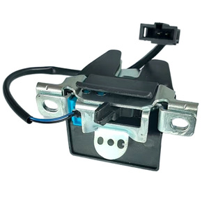 Cerradura de Capó 5U6827505C 5Z6827505A para Volkswagen Fox, Repuesto de Reparación, Goma Negra, Acero Galvanizado - Product Image 1