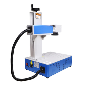 Machine de marquage laser couleur en acier inoxydable JPT Mopa M7 60W 100W, machine de gravure profonde 3D sur plaque métallique, machine laser à fibre - Product Image 1