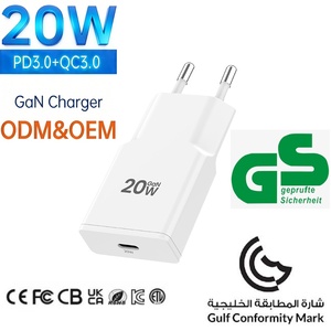 Tommox 20W Gan Adaptateur EU KR Plug Type-C <span class=keywords><strong>Chargeur</strong></span> Super PD Chargeurs Rapide pour Smartphone apple iphone iPad <span class=keywords><strong>Galaxy</strong></span> <span class=keywords><strong>Tab</strong></span> S8 Switch <span class=keywords><strong>2</strong></span> - Product Image 1