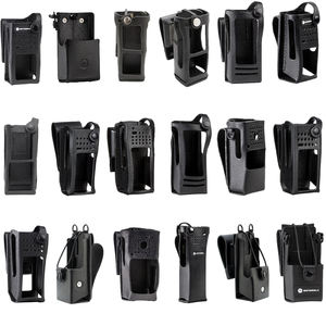 Estuche Rígido de Cuero RLN5383A con Presilla Fija para Cinturón para Walkie Talkie Motorola DP1400 CP200D P3668I CP180 - Product Image 4