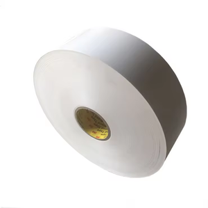 7815/7816 Rouleau d'étiquettes autocollantes argentées, rouleau de papier pour étiquettes, rouleau de reçus, ruban adhésif <span class=keywords><strong>thermique</strong></span> en PET pour transfert <span class=keywords><strong>thermique</strong></span> - Product Image 2