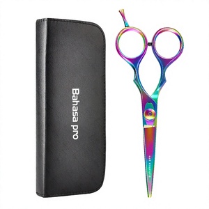 Ciseaux de coiffure à lame convexe en acier inoxydable pour barbier, équipement professionnel pour barbiers, fournisseur d'équipement de barbier commercial - Product Image 1