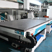 Centre d'usinage CNC rotatif 4 axes Foshan Junran pour meubles en bois massif, ornements, pales de ventilateur en bois, sculpture 3D