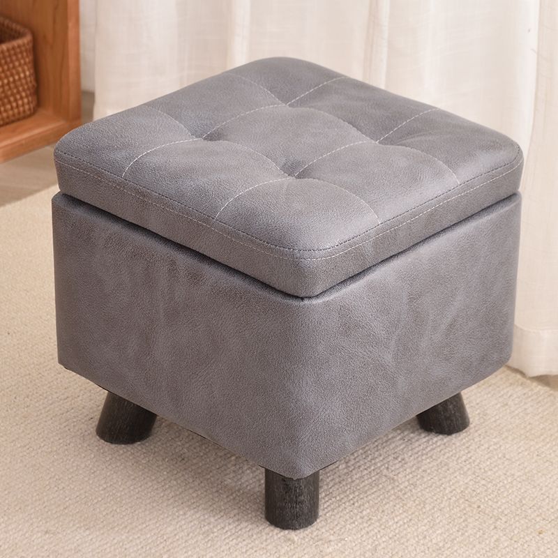 Tabouret de rangement gris - réduction de prix à durée limitée