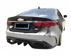 Nouveau kit carrosserie <span class=keywords><strong>SVR</strong></span> amélioré pour XF XFL, spoiler de pare-chocs arrière en fibre de résine, lèvre arrière en fibre de carbone 2009-2018 - Product Image 6