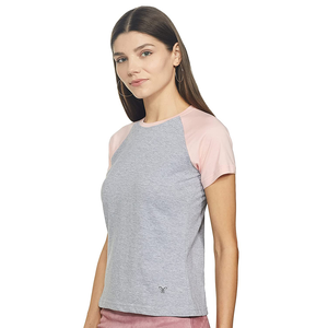 Direct Bangladesh Factory Women's Plus Size Cotton Printed <b>T</b>-<b>Shirt</b> O-Neck Casual Style <b>Long</b> Sleeves Solid Color Logo <b>Long</b> Summer - Product Image 6