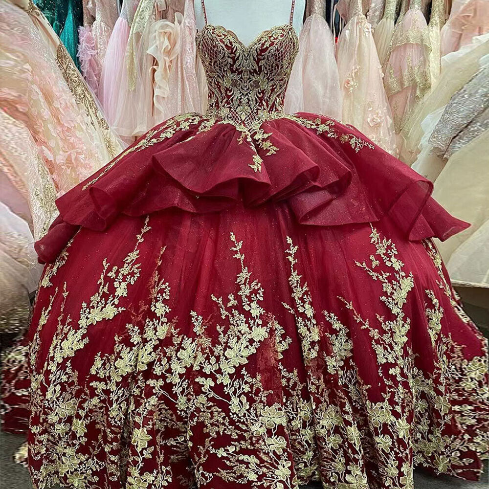 wine red quince dresses Sweethearted Sequin Embellished Satin Quinceanera Dress Your clothing size is different from your dress size MORILEE #60171 WINE All over