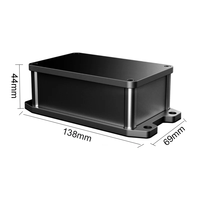 Boîtier de projet en aluminium, boîtier électronique, boîtier de contrôleur électrique pour PCB, boîtier de projet en aluminium étanche IP67, boîtier métallique
