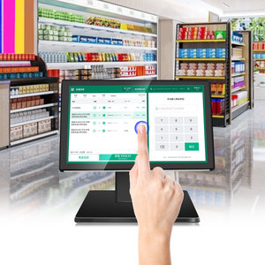 Windows 10 Intel Quad Core điều khiển công nghiệp máy tính 1080P HD LCD hiển thị không thấm nước Máy tính công nghiệp với màn hình cảm ứng - Product Image 1