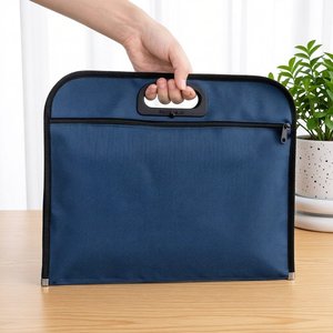 Borsa Regalo per Tabacco, Borsa Portadocumenti Portatile, Borsa per Conferenze, Astuccio con Cerniera, Cartella Portadocumenti, Valigetta da Uomo per Affari, LOGO Personalizzato - Product Image 2