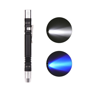 AT Purple UV Flashlight Linterna médica portátil, Eye Doctor Torch,Led Medical Pen Lights para médico de enfermería - Product Image 3