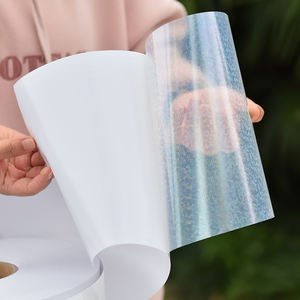 Holograma transparente <span class=keywords><strong>de</strong></span> inyección <span class=keywords><strong>de</strong></span> tinta adhesivo <span class=keywords><strong>de</strong></span> vinilo para imprimir PET holográfico con rollo <span class=keywords><strong>de</strong></span> etiquetas adhesivas patrón - Product Image 5
