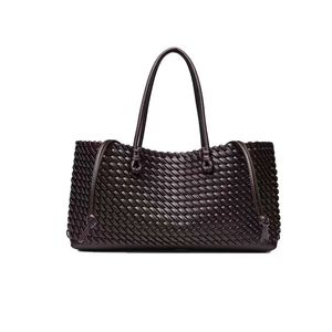 Nouvel Arrivage Tendance : Sac Fourre-Tout en PU Tressé pour le Quotidien, Grande Capacité, Style Polyvalent, Sacs Mère-Enfant Été-Automne - Product Image 6