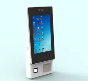 24 32 Inch Bill Zelf Order Zelf Betaling Touchscreen Kiosk Met Kaartlezer Scanner En Printer Voor Mcdonalds