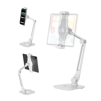 Nouveau support de tablette en alliage d'aluminium à dégagement rapide, rotation à 360 degrés, support de bureau réglable, support de bureau à domicile, iPad Soporte Para Tableta