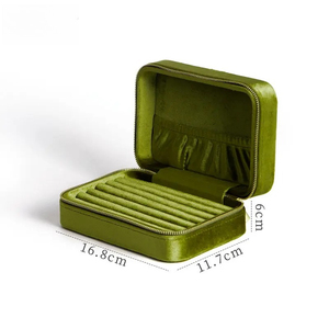 Kotak Beludru Wadah Cincin untuk Anting Tusuk, Anting, Kotak Perhiasan, Organizer Kemasan untuk Usaha Kecil - Product Image 1