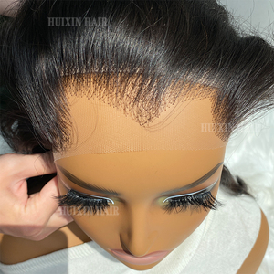 سعر الجملة إغلاق الشعر المنغولي أفضل جودة موجة الجسم 13x4 HD الدانتيل الأمامي مع خط الشعر م - Product Image 2