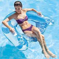 Chaise longue et flotteur de piscine gonflable, matériau PVC écologique, couleur et logo personnalisables, capacité maximale 100 kg, utilisation en extérieur/intérieur