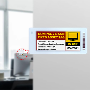 <b>E</b>-Paper <b>File</b> Hub <b>E</b> Ink Display Electronic Office Signage Company'S Digital <b>E</b>-Ink Display Abs Material Wifi Esl Shelf Label - Product Image 1