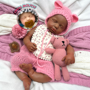 Muñecas Reborn LouLou <span class=keywords><strong>de</strong></span> Silicona Sólida Suave <span class=keywords><strong>de</strong></span> 20 Pulgadas, Personalización <span class=keywords><strong>de</strong></span> Género y Estilo <span class=keywords><strong>de</strong></span> Cabello, Muñecas <span class=keywords><strong>de</strong></span> Juguete Simulando Bebés Prematuros - Product Image 1