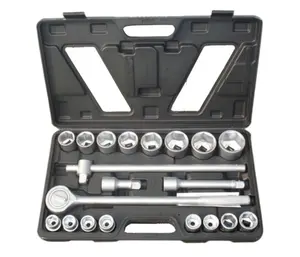 3/4" drive 21pcs Detachable mobile hardware tools set socket wrench bit set