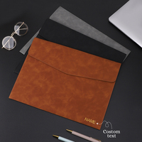 Porte-documents A4 personnalisé en cuir PU avec fermeture magnétique, pour documents, reçus, contrats, avec logo, pour classement multiple