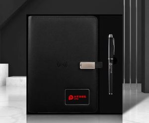 Stock Business Gift Sets Pen Smart Wireless Charging Notebook Office Gift Sets - Product Image 2