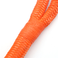 Sangles de remorquage haute résistance en nylon/polyester bicolore de 46 000 lb
