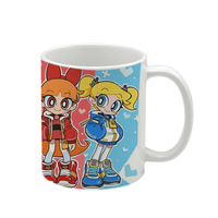 Tasses en céramique blanche AA Grade 11oz pour le café et l'eau Tasses en céramique en porcelaine enduite vierges par sublimation