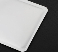 Étui de protection anti-vol et anti-démagnétisation pour cartes en aluminium Sac de protection en plastique en forme de rectangle