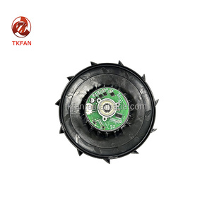 <span class=keywords><strong>Motor</strong></span> de CC de 12V, 24V, 150x69mm, con bajo ruido, alto volumen de aire, cuchillas de plástico, soporte de rodamiento, montaje para purificador de aire - Product Image 5