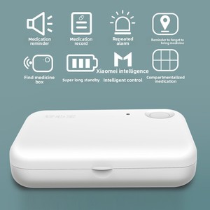 Nouvelle boîte à pilules intelligente portable avec rappel <span class=keywords><strong>automatique</strong></span> de médicaments, contrôle par application, programmation horaire et alarme temporisée pour le prise de médicaments - Livraison directe - Product Image 3