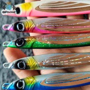 Leurre de pêche en mer THEOS Metal Jig pour pêche en bord de mer et en haute mer, slow jigging, 60g 80g 100g 150g, pour thon, amberjack, kingfish - Product Image 5
