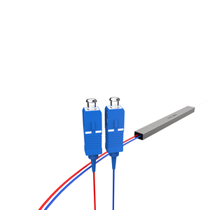 ตัวแยกสัญญาณไฟเบอร์ออปติกแบบ Passive PLC ขนาดเล็ก 1x2 SC/UPC สำหรับเครือข่าย FTTH ODN ที่ขายดี - Product Image 2