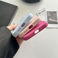 Étui de téléphone portable magnétique en Silicone liquide pour iPhone 15 14 13 12 Pro Max chargeur sans fil aimant couverture arrière Mobile