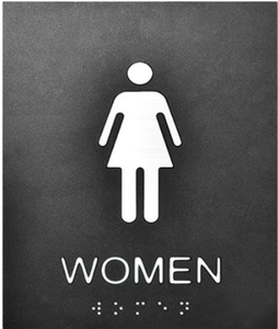 Nouvelles Plaques de Porte Personnalisées 2026 en Acier Inoxydable pour Toilettes Intérieures <span class=keywords><strong>avec</strong></span> Braille – Décoration et Publicité - Product Image 3