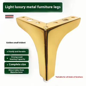 Factory Wholesale L-Shape Metal Furniture Accessories <b>Sofa</b> Legs for <b>Outdoor</b> Living Room Hotel Furniture - Product Image 5